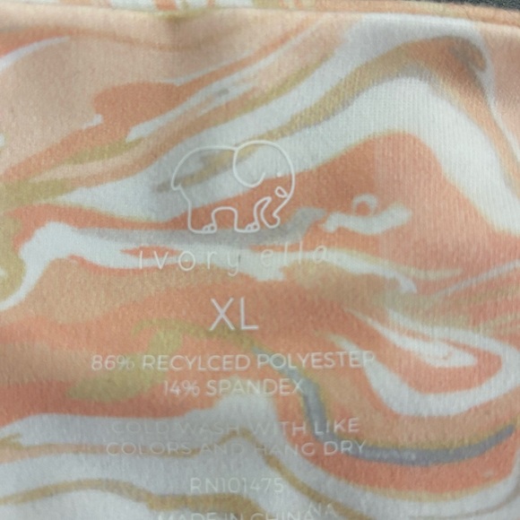 NWT Ivory Ella “Alaina” High Waisted Biker Shorts - Size XL - Picture 4 of 14